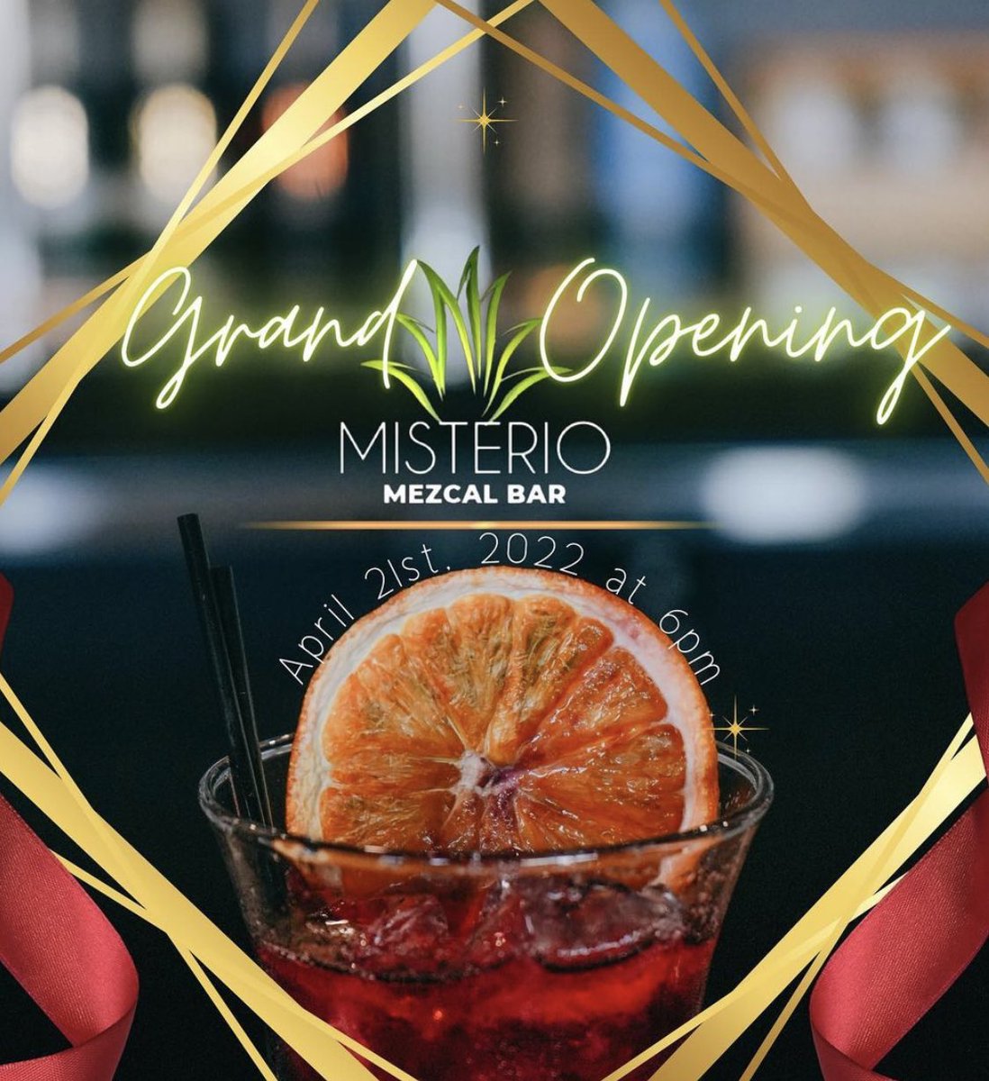 shareDOWNTOWN's tweet photo. We are incredibly excited for the Grand Opening of our tenant @MisterioMezcal on Thursday! 

Give them a follow and stop in for 🍹🌮 https://t.co/YiqXxvQGfw