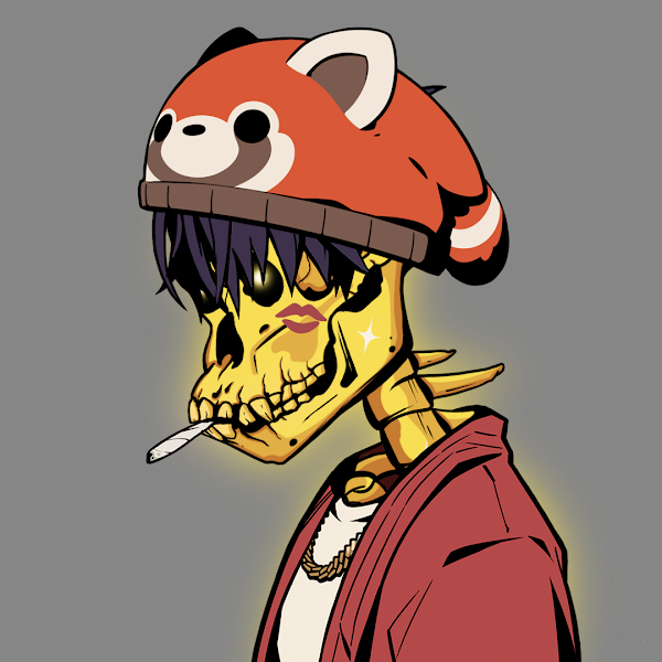 MrJ0hnnyFive's tweet photo. @WoAW_NFT @0xZuki @SkullZukiFamily 

Smoking #ZukiFamily

#NFTs #0xZuki #MutantZukis #SkullApeZuki #420 https://t.co/D6v34Bx58A