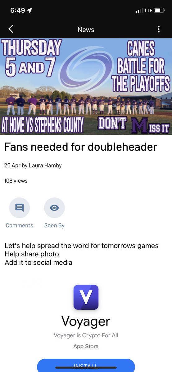 Come out and support the Monroe Area Baseball team as they play to earn their way into the State Playoffs