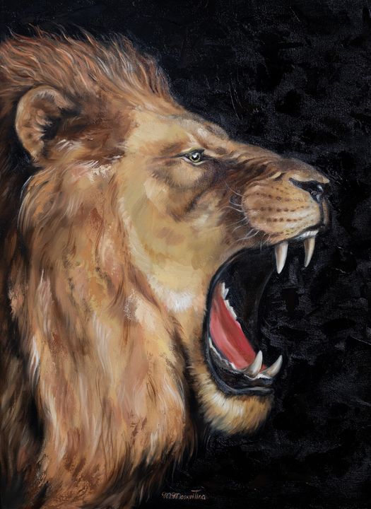 Milena7_'s tweet photo. Featured Art of the Day: "Lion". Buy it at: https://t.co/FPkKZsQPNW https://t.co/W8Plc53ZFZ