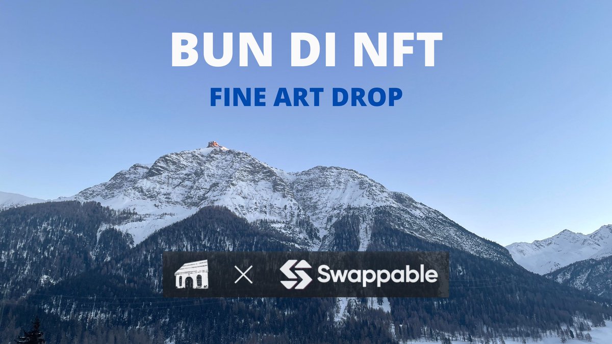 Swappable_NFTs's tweet photo. 🎨 Swiss fine art gallery @StallaMadulain is dropping their ‘Bun di NFT’ digital art series on Swappable! 

We're super proud to be launching world-class artists and can't wait to announce more details!

📚  Read up and check out the drop schedule: https://t.co/MVATgvjT3o https://t.co/6eqOoVPuEv