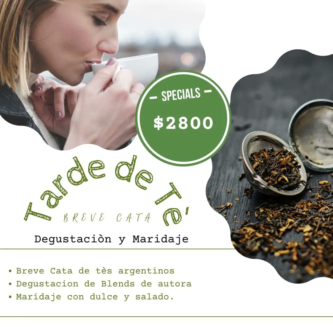 doloserra72's tweet photo. Atención #tealover de Twitter:
Este sábado 23/4 tenemos un PLANAZO para vos.
Relax, degustación y maridaje de los mejores blends de té de la mano de @ceci_sd
17hs en Villa Urquiza.
No te lo podés perder!!!
Sólo reserva anticipadas.
#tea #degustacion #teablender #cata https://t.co/4YJXyKp2n3