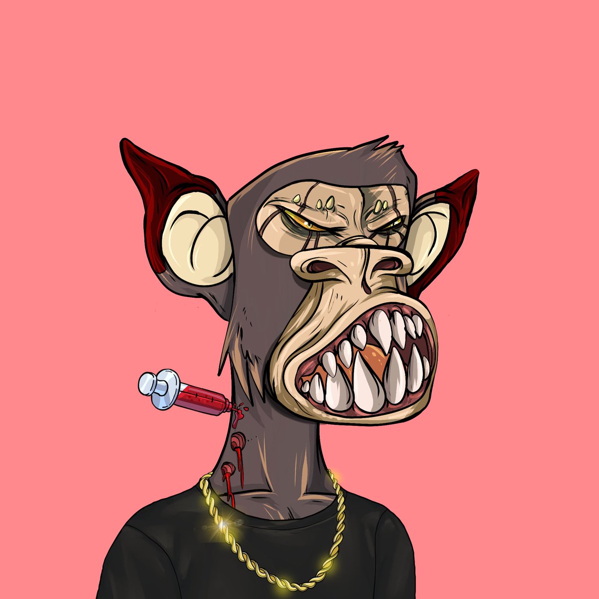 BasketBallNBAZA's tweet photo. TEN MINUTES LEFT till the REVEAL / 3 ETH PRIZE PARTY!

Are you READY?!

To CELEBRATE, we're GIVING AWAY 1 @ZombieApesNFT to our COMMUNITY!

To WIN, just RETWEET, FOLLOW @ZombieApesNFT + tell us: ARE YOU READY!?

#GOLDCHAINGANG #SYRINGEGANG #ZAGMI

Mint at https://t.co/E0fC0oVaOU! https://t.co/aJiStzVQZr