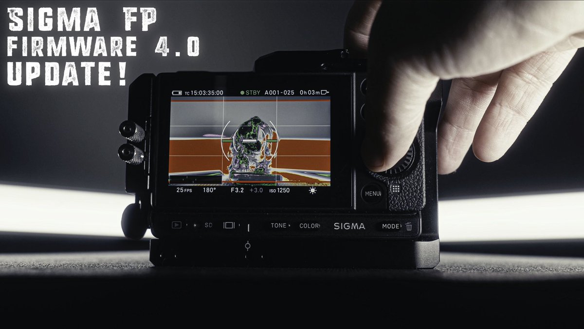 NEW FIRMWARE! The Sigma FP got some new updates, and I posted a video of the changes. Check it out! FALSE COLOR IS AMAZING! youtu.be/zkmIhOBhzoM <a href="/SIGMA_sgv/">SIGMA</a> <a href="/Sigma_Photo/">SIGMA America</a> <a href="/sigmacinelens/">SIGMA CINE LENS</a>
