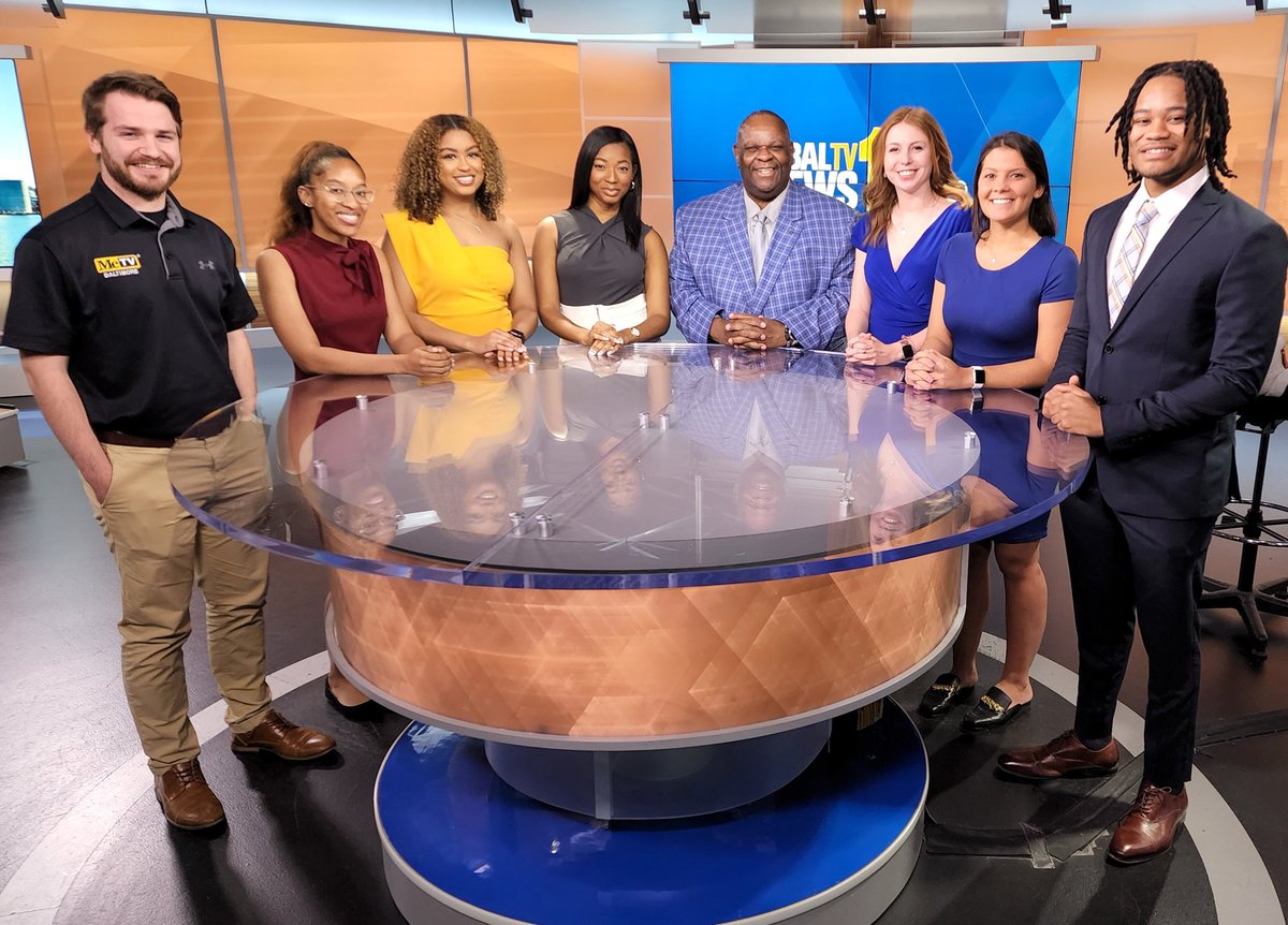 jerome_chester's tweet photo. Investing in our next generation of journalists. Today, a milestone at @wbaltv11 & @HearstTV - our interns rehearsed for their first fully-produced and anchored/reported newscast today. So proud of this group.
#localbroadcasters
#nab
@broadlyserving https://t.co/bEFyRh8U9E