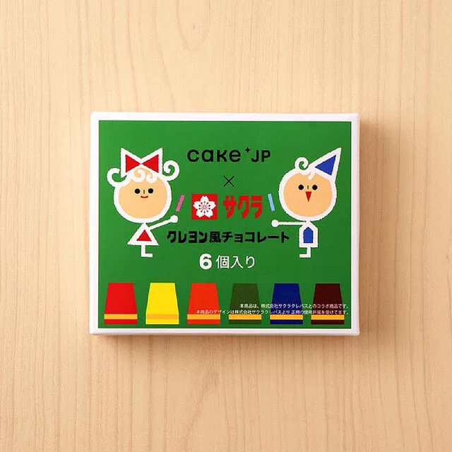 絵も描ける！本物そっくり「サクラクレパス」のチョコレート。