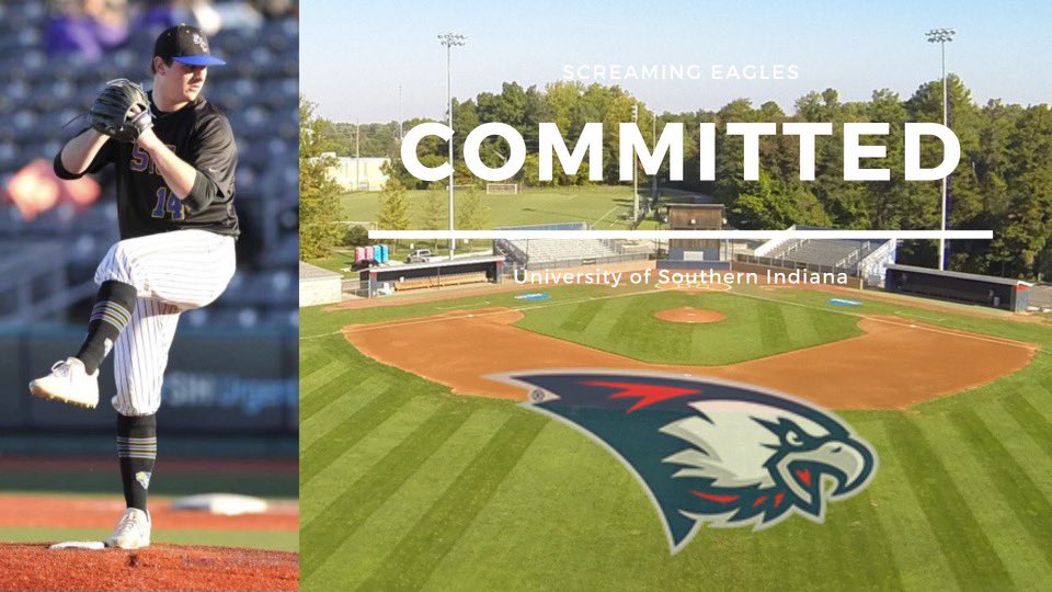 I am excited for the opportunity to take the field as a Screaming Eagle at the University of Southern Indiana this fall.  I would like to thank my family, my coaches, and especially my teammates for challenging me to be better every day.  <a href="/SICBaseball/">SIC Baseball</a> <a href="/USIBaseball/">USI Baseball</a> #FOREVERFIVE
