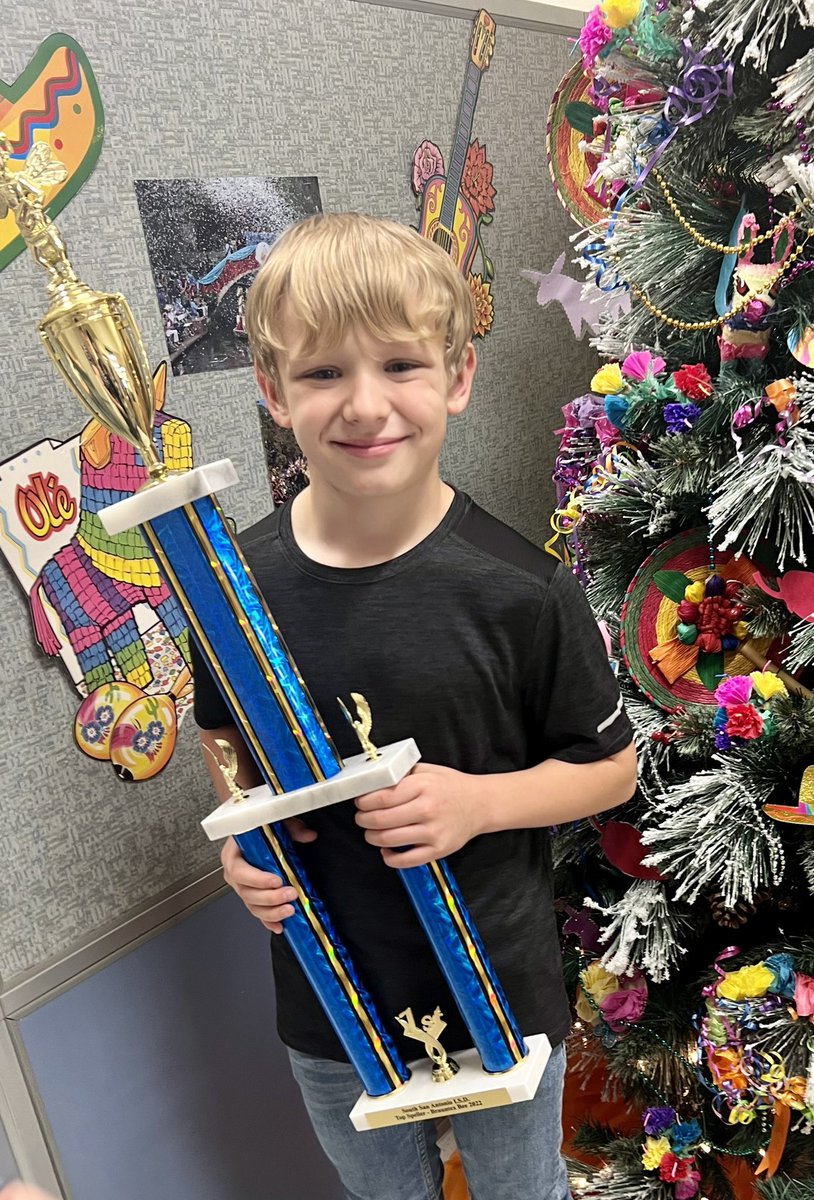 SSAISDArmstrong's tweet photo. Congratulations Benjamyn!!! 🐝He received board recognition for representing us at the Brauntex Bee where he competed at the state level. He was one of the top 19 spellers. We are so proud of him and look forward to future competitions 🐝 A special thank you to Ms.Salena Sánchez! https://t.co/uI2VRujX7F