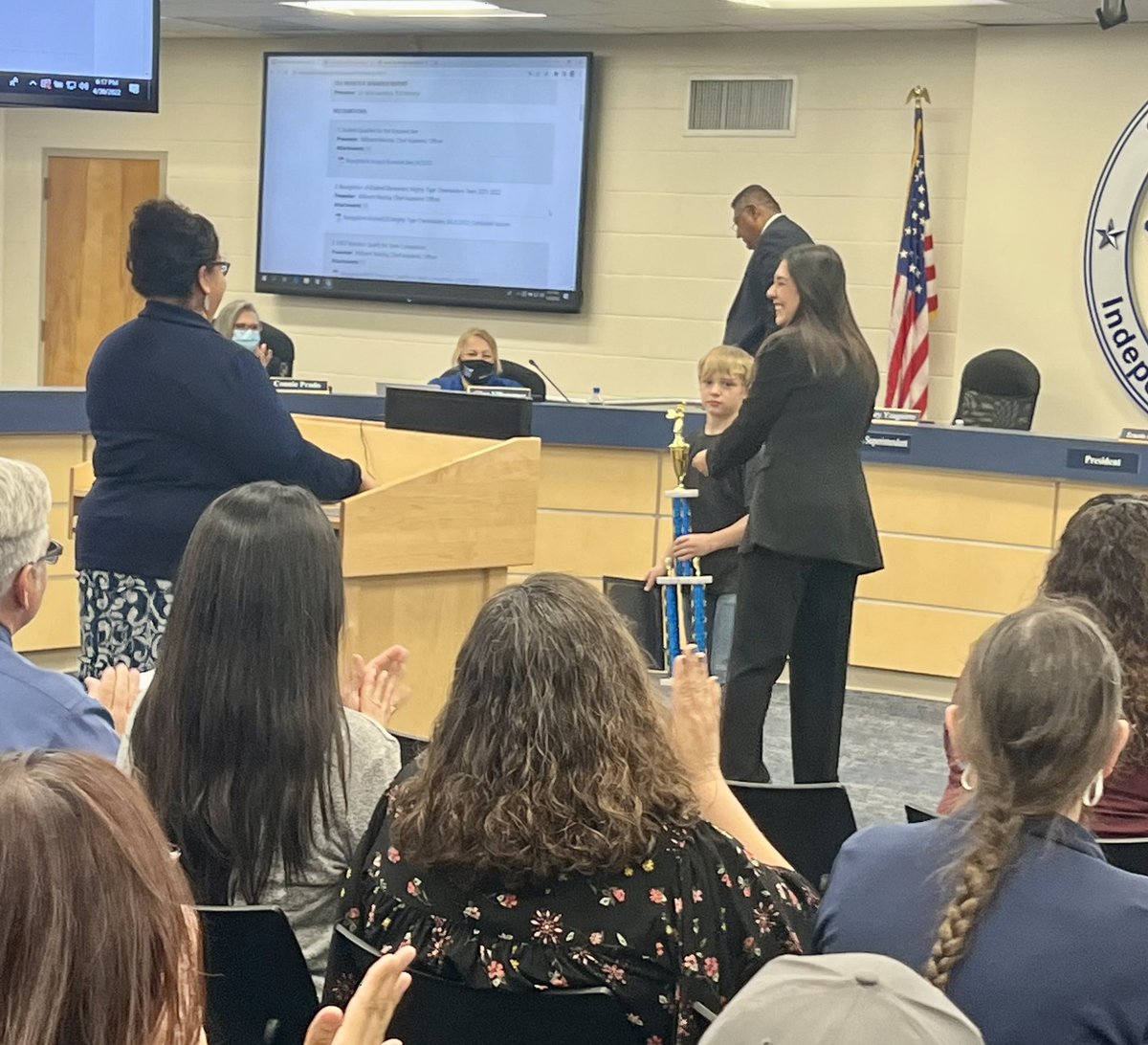 SSAISDArmstrong's tweet photo. Congratulations Benjamyn!!! 🐝He received board recognition for representing us at the Brauntex Bee where he competed at the state level. He was one of the top 19 spellers. We are so proud of him and look forward to future competitions 🐝 A special thank you to Ms.Salena Sánchez! https://t.co/uI2VRujX7F