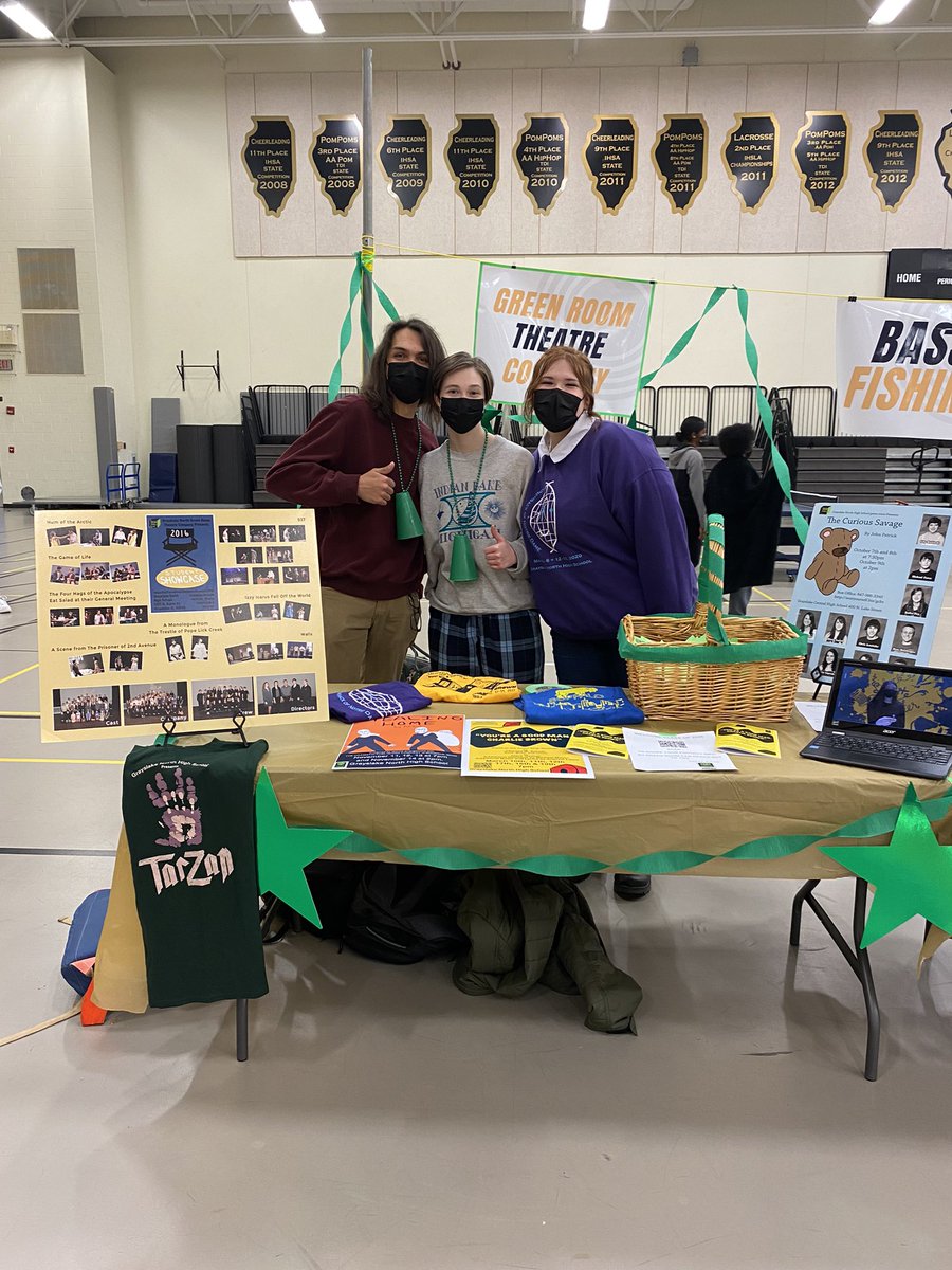 Ready to greet the class of 2026! #grayslakenorth <a href="/GNHSgreenroom/">GNHS Green Room</a>