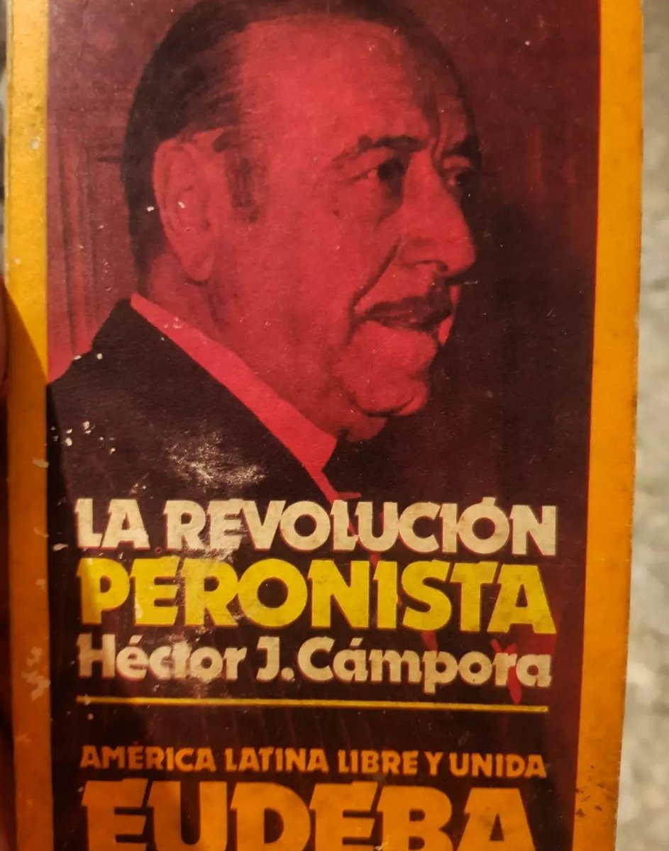 Nueva lectura para despedir abril: La Revolución Peronista, autoría del Presidente argentino por 49 días, Héctor J. Cámpora.

#Argentina #Peron #Peronismo #Historia #politica #lectura #demibiblioteca