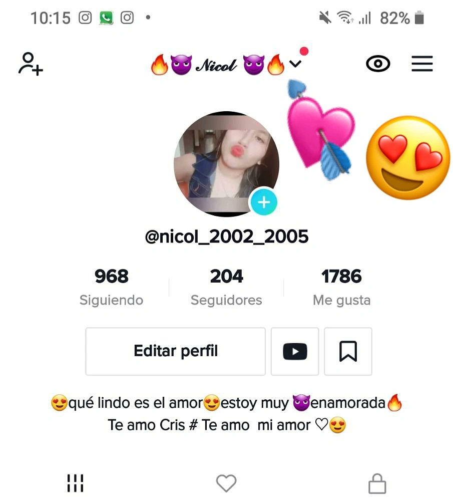 Nicol_2002_2005's tweet photo. ❤️😍 ¡....ESTOY MUY FELIZ PORQUE RECIÉN ME ACABO DE DAR CUENTA QUE GRACIAS A USTEDES YA LLEGAMOS A LOS 204 SEGUIDORES TODO GRACIAS A USTEDES MIS CHICOS BELLOS  SIN AYUDA NO HUBIERA PODIDO HACERLO SE LOS AGRADEZCO LOS AMO CON TODO MI CORAZÓN ...!❤️😍 @tiktok_us https://t.co/f5t2wtZ5Td