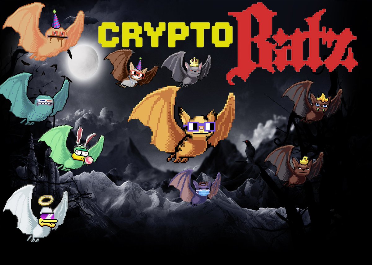 A4PAP3R's tweet photo. Well I’m bored and have Covid so I decided to bring my entire cryptobatz and mutantbatz army together. 
 And now @CryptoBatzNFT is F@$ken on @Coinbase_NFT baby hell yess…
The future is bright
#mutantbatz #cryptobatznft #suttersystems https://t.co/MOFNNsjp3b