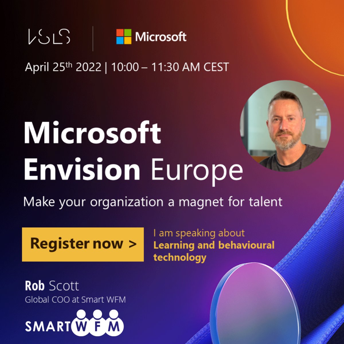 Join Rob at this Microsoft Envision event as he lifts the lid on maximising the value of your Learning Dollar &amp; Learning Technologies. Rob will be joined by a panel of global learning experts. Come &amp; join the debate! Register here: bit.ly/3jbbmQK
#Learning #HRTech #CHRO