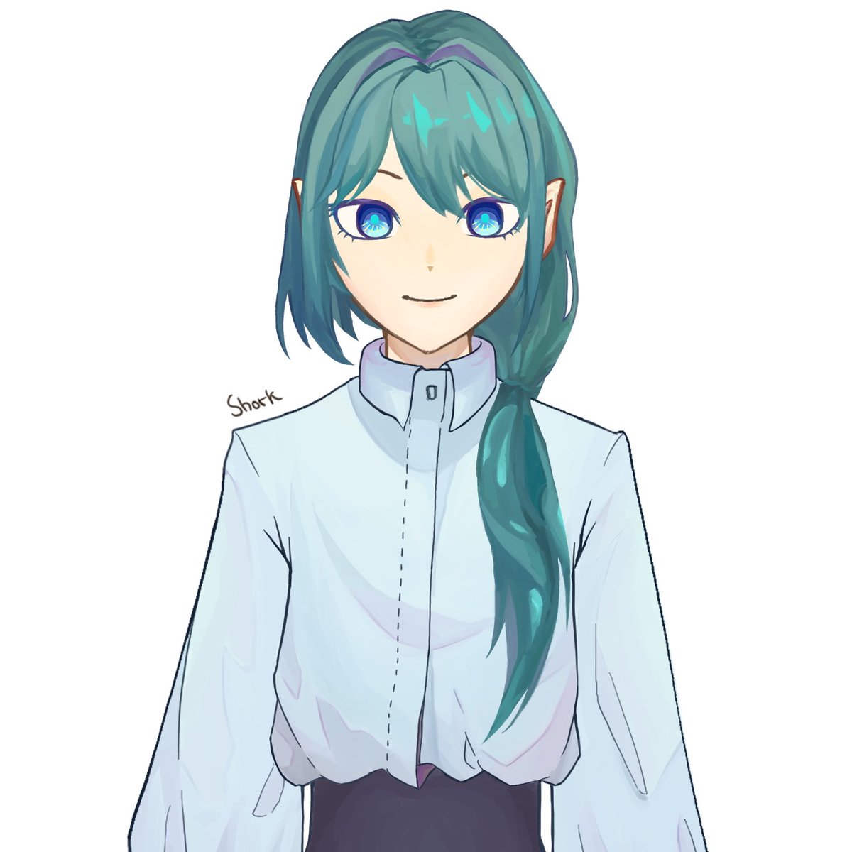 shorkuwu's tweet photo. Now, I just need to draw the shoes before I can start rigging :D https://t.co/gej3bpOiPq