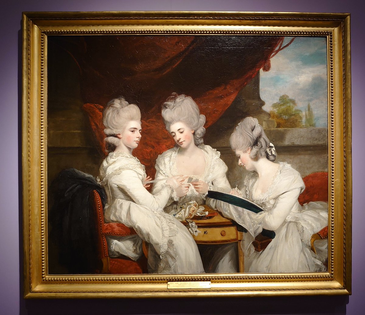 メインビジュアルのジョシュア・レノルズ「ウォルドグレイヴ家の貴婦人