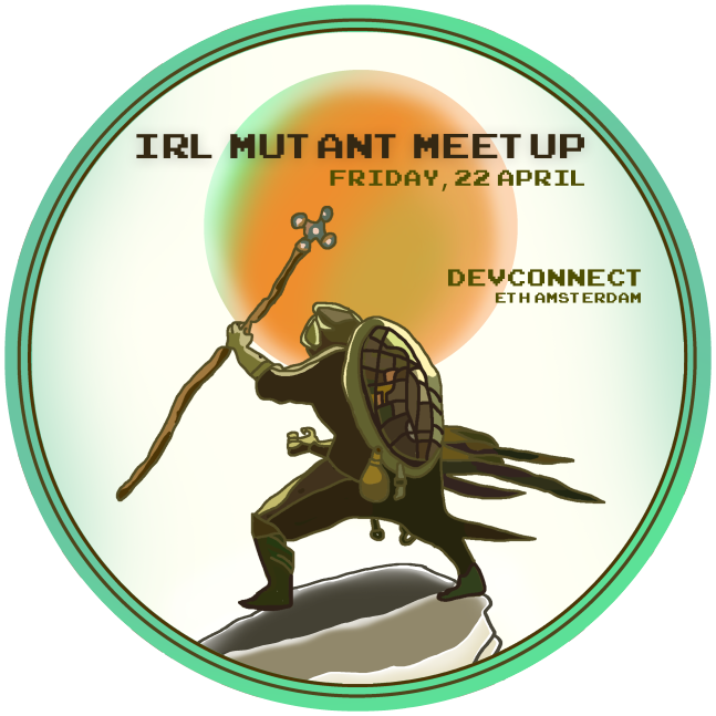 The Nexus Mutual core team will be hosting our first IRL Mutant Meetup in Amsterdam today!
🏙️ Waterkant (waterkantamsterdam.nl)
🗓️ Friday (22 April)
⏲️ 4pm to 6pm CEST

Stop by to meet with the team + fellow community members 🐢

Reach out to <a href="/PetrieKayleigh/">Kayleigh Petrie 🐢</a> for more info 👀