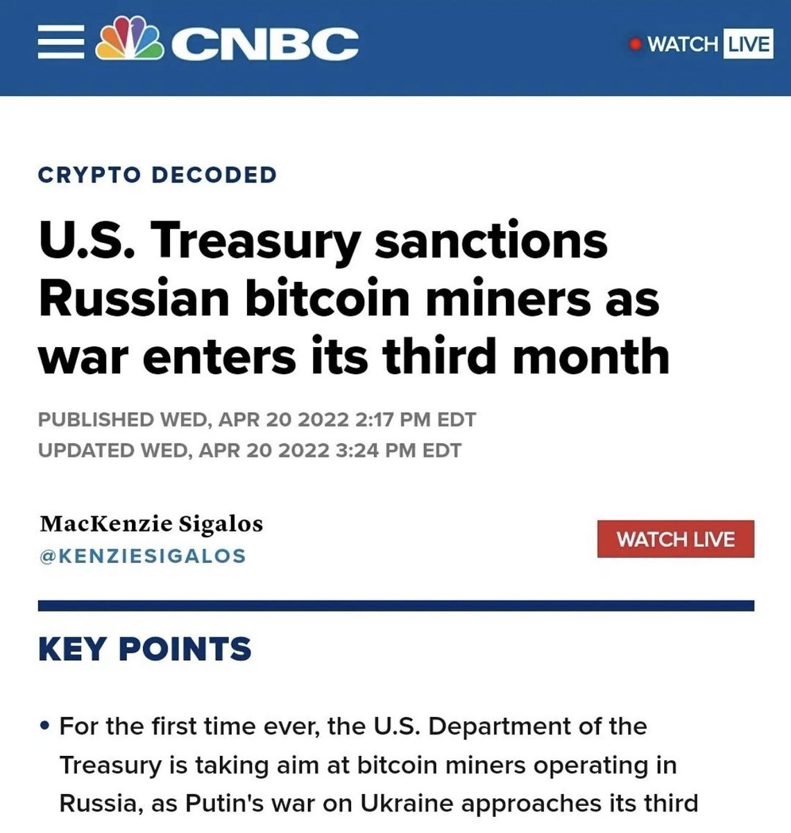 Monkeycoin09's tweet photo. #CNBC #Bitcoin https://t.co/I9luiaIgkG