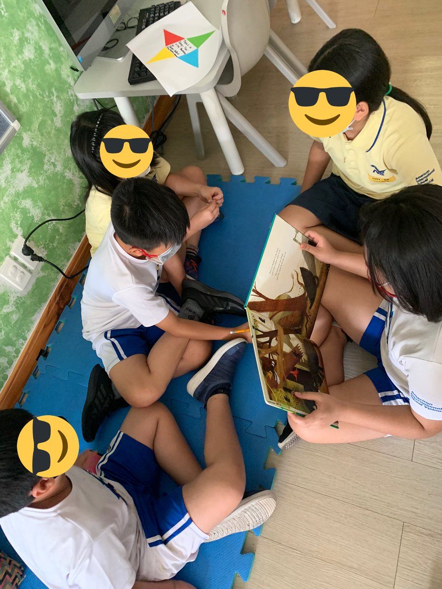 CrocTeacher's tweet photo. Students read books and interpret them through the Sustainability Compass. #Compass_Ed #MichMcphers23 https://t.co/wAXHf7nXaA