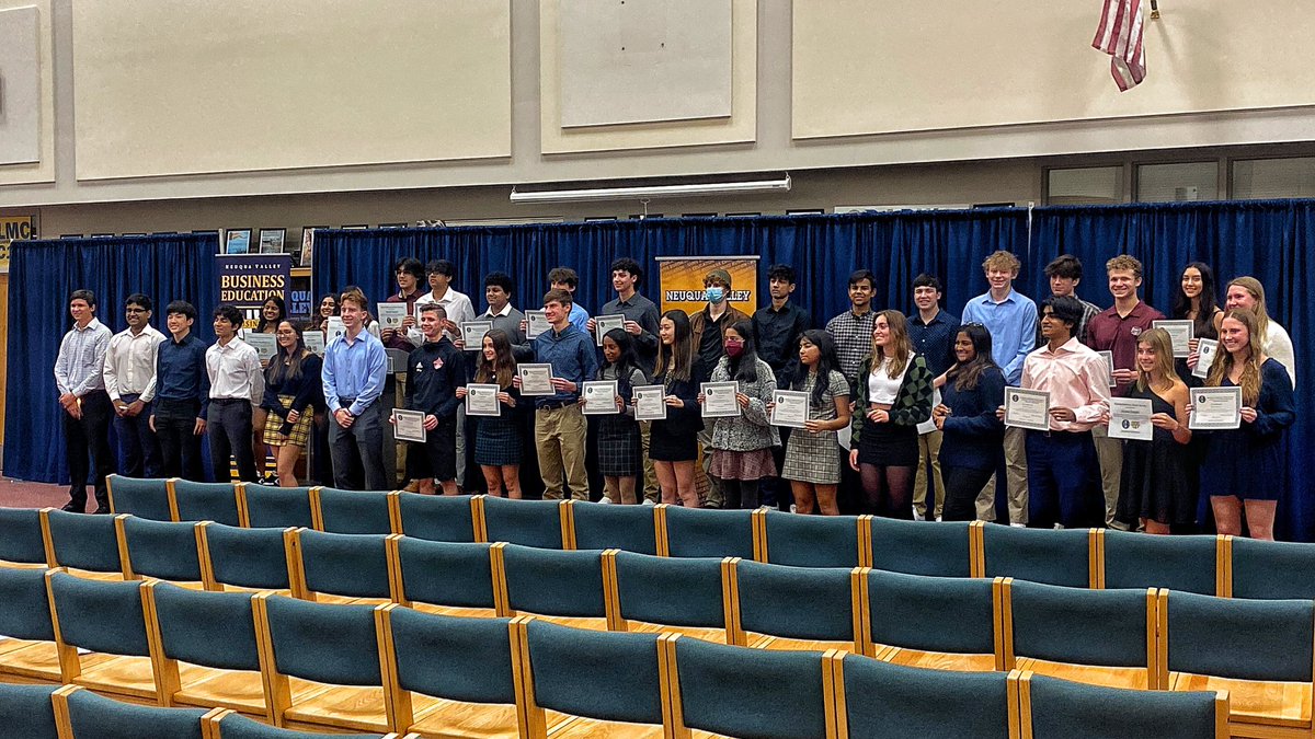 Congratulations to our 2022 National Business Honors Society Inductees.