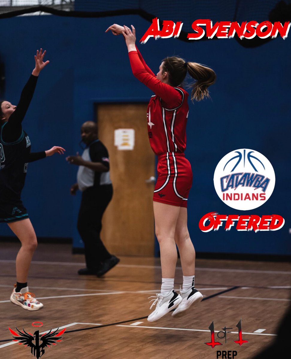 Congratulations to our captain Abi Svenson on her offer from NC powerhouse <a href="/catawba_wbb/">Catawba Women’s Basketball</a> 🔥

You’ve earned it🔥💥🏀
<a href="/abisven26/">Abi Svenson</a> 

#NotFromHere