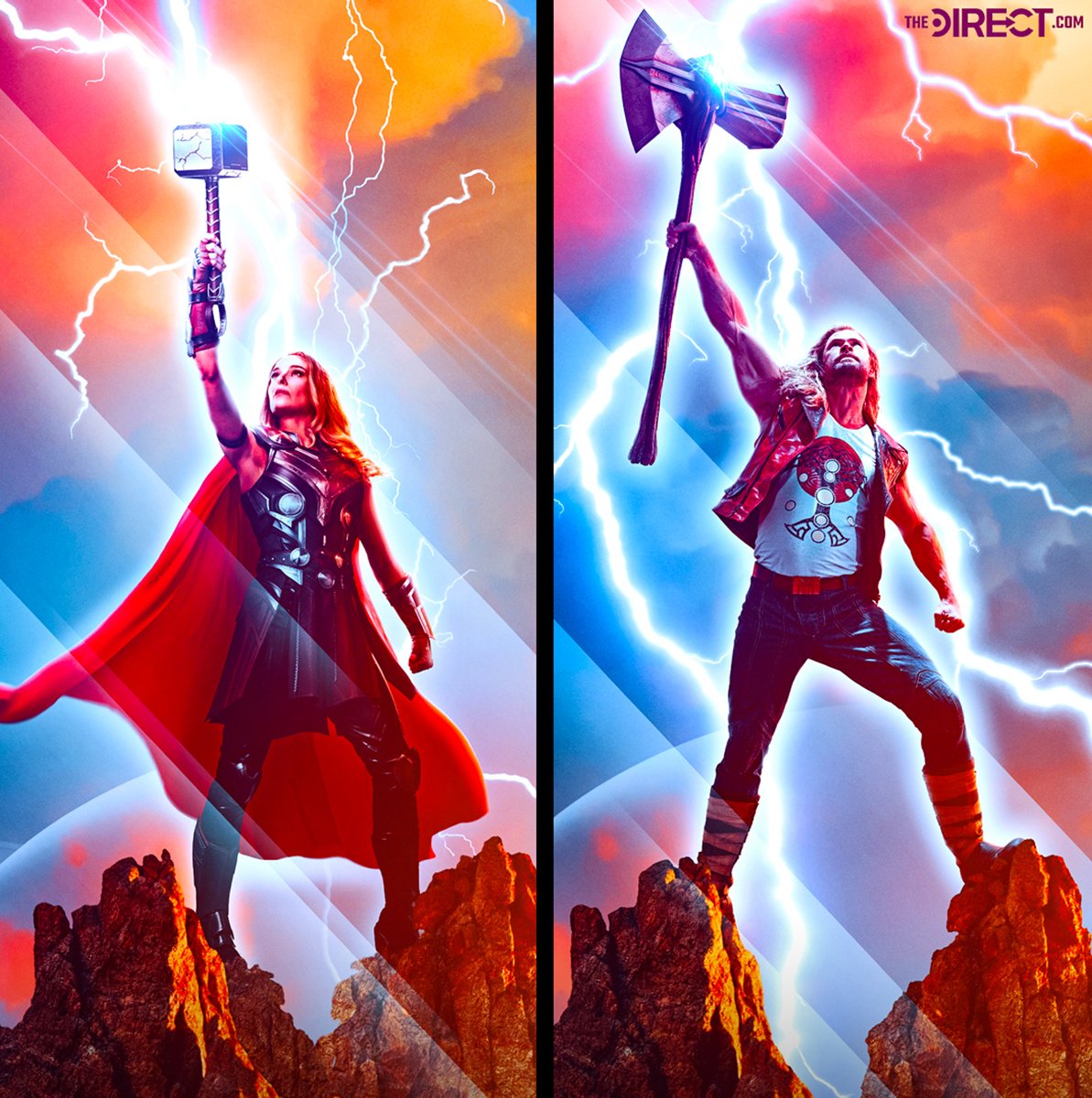 RT @MCU_Direct: Official looks at the THORs in #ThorLoveAndThunder: 
https://t.co/THaPMHKu3Q https://t.co/mv8CxxxuwR