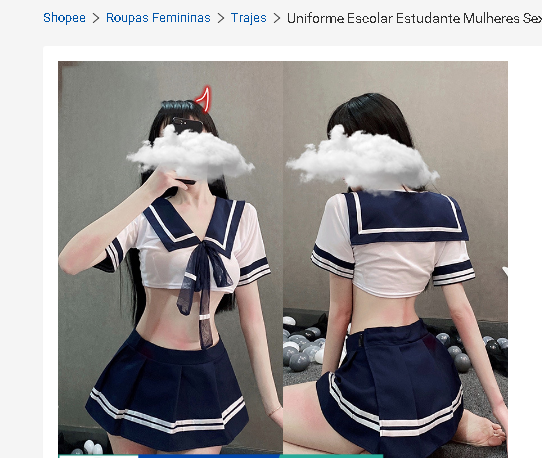 Hmmm eu to sonhando com essa fantasia, namorando ela na shopee https://t.co/kUbzvB4srr<a href="/tag/onlyfans"class="tags"><span>#onlyfans</span></a>