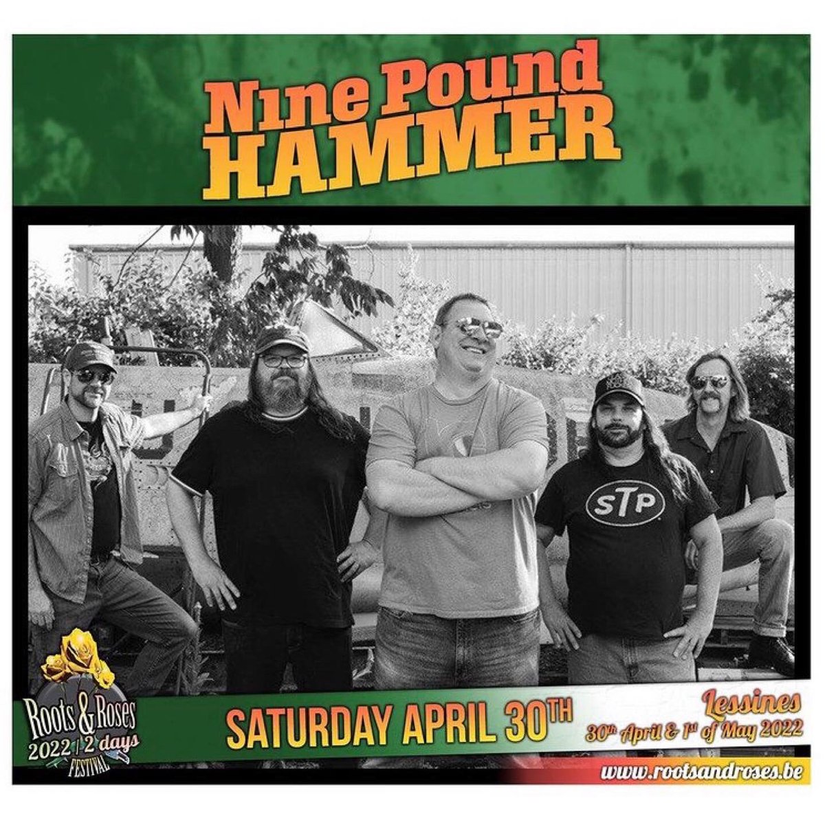 nashville_pussy's tweet photo. Catch Blaine in Europe with Nine Pound Hammer!!! Witness the return of the Kentucky country punk legends!
NINE POUND HAMMER EUROPEAN TOUR 2022!!
https://t.co/IMoi2CKVW2
@9Lbhammerband #ninepoundhammer @Sjockfest #rootsandrosesfestival #odalrockfestival #wildatheartberlin https://t.co/jxhixlWQCA