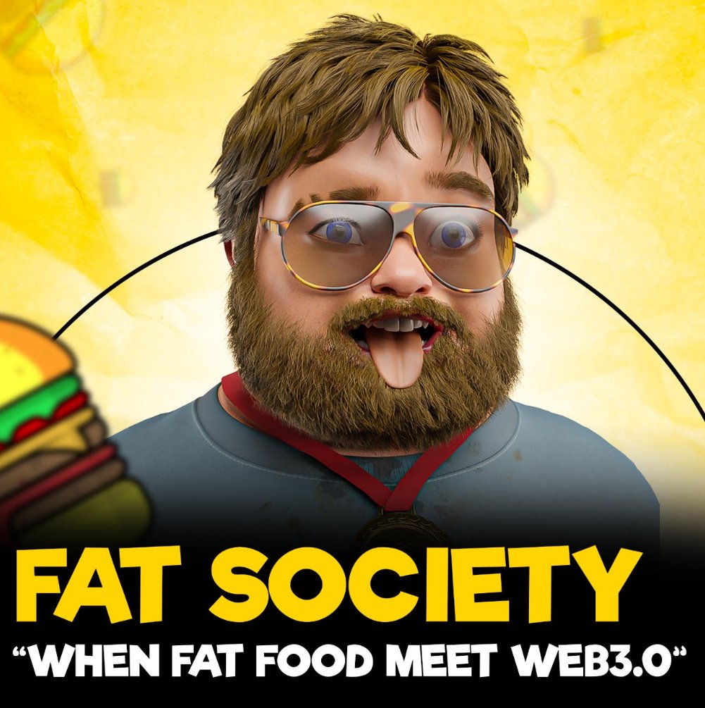 AshtonNFTs's tweet image. EVERYONE👋Fat Society is coming to your city...🍟

We're giving away 10 WL Spots On This Tweet🔥

To Enter👇🏻
1.Follow @fatsociety_io🔔
2.💛&amp;amp;♻️
3.Tag 3 Friends

#nftsales #nftGiveaway #nftCommunity #nftartist #nftGame #nftdrop #SolanaNFT #nftshill #nfts #nftpromotion #ad #nft