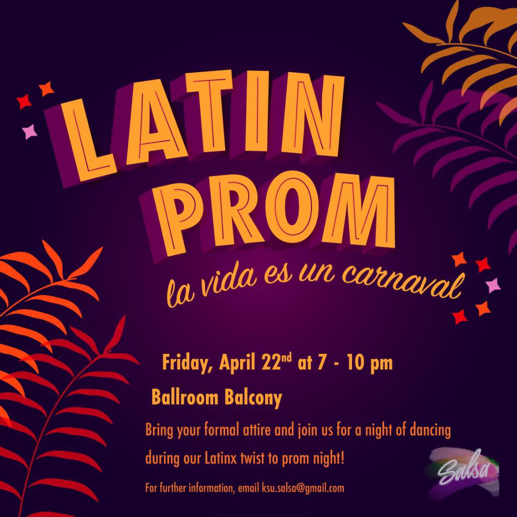 Retweet if you’re excited for Latin Prom this Friday!!!