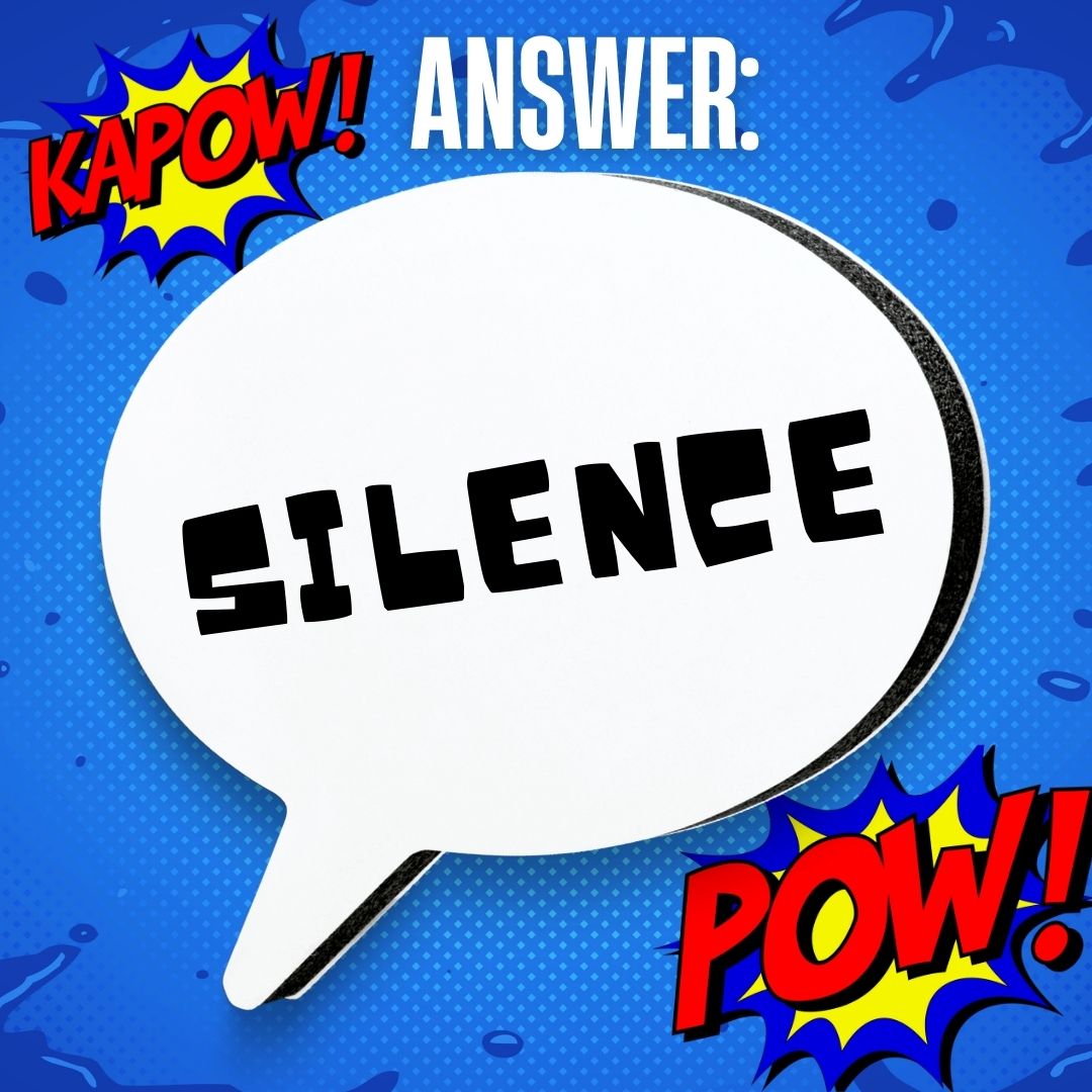 SuperHeroKids7's tweet image. RIDDLE: What is so fragile that saying it&apos;s name breaks it?  #riddles #riddlesforkids #superherokids #shk #funnyvideos #shksaturday