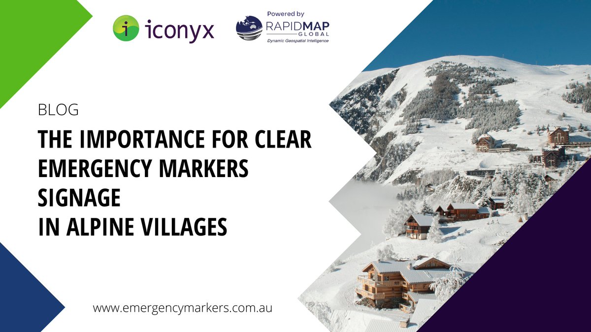 Iconyx1's tweet photo. Why is it important to have clear Emergency Markers signage in Alpine villages? π§ ππ»
Find out more in our latest blogβ¬οΈ https://t.co/mKEyenykD1
#EmergencyMarkers #EmergencyServices #RapidMapGlobal #Iconyx #SES #TripleZero #Iam000 #HelpTripleZeroFindYou #SavingTimeSavingLives https://t.co/wsN50TEWmg