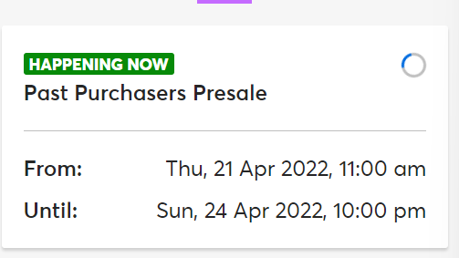 bastillechels's tweet photo. What does tHIS MEAN HARRY STYLES is anyone having issues with the past purchases presale page on ticketmaster????? https://t.co/VFJVxPNOve