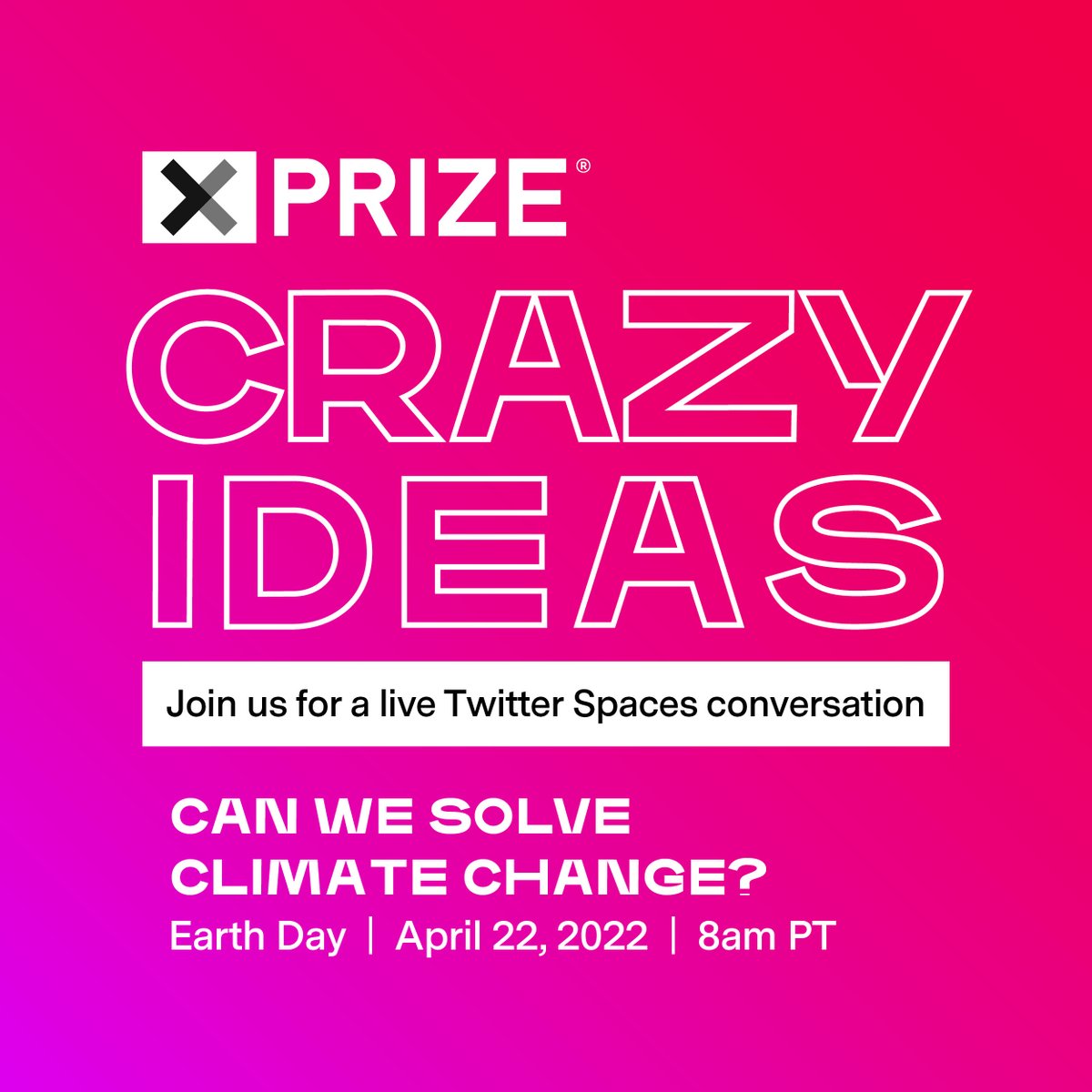 Can we solve climate change? How does carbon removal fit with other climate solutions? Who are the 15 $1M dollar winners in the $100M XPRIZE Carbon Removal? Ask your questions to the experts at #AskXPRIZE and hear the answers live this Friday: x.com/i/spaces/1RDGl…