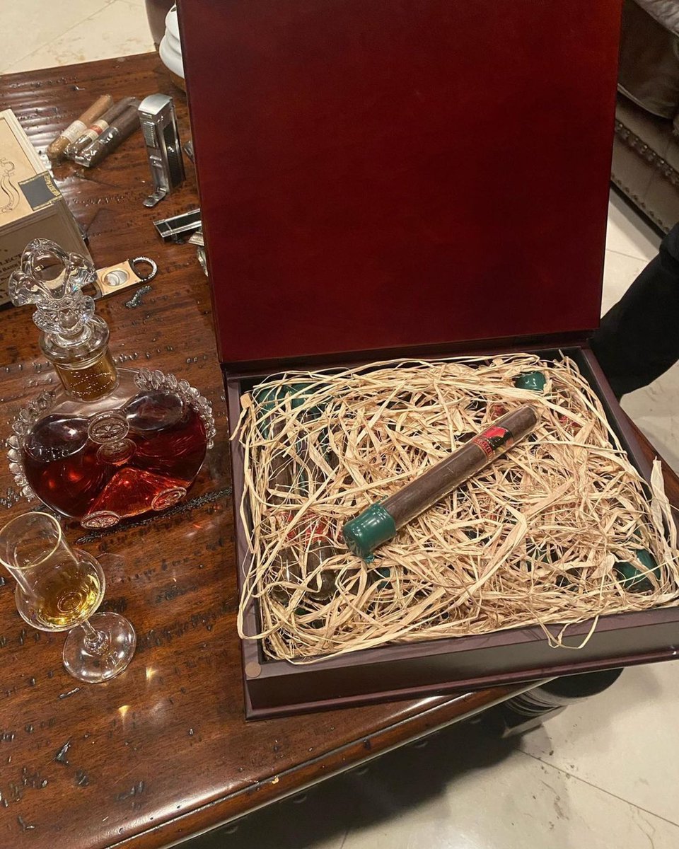 Busta Rhymes (@bustarhymes) on Twitter photo Yesterday’s meeting, Today’s financial Greeting... A little <a href="/Burberry/">Burberry</a> on, a little #louisxiiicognac a little <a href="/gurkhacigars/">Gurkha Cigars</a> “His Majesty’s Reserve” IYKYK & Great Business convo with my good friend <a href="/gurkhajuany/">juan lopez</a> Stay tuned... 👑💨 Yesterday’s meeting, Today’s financial Greeting... A little <a href="/Burberry/">Burberry</a> on, a little #louisxiiicognac a little <a href="/gurkhacigars/">Gurkha Cigars</a> “His Majesty’s Reserve” IYKYK & Great Business convo with my good friend <a href="/gurkhajuany/">juan lopez</a> Stay tuned... 👑💨