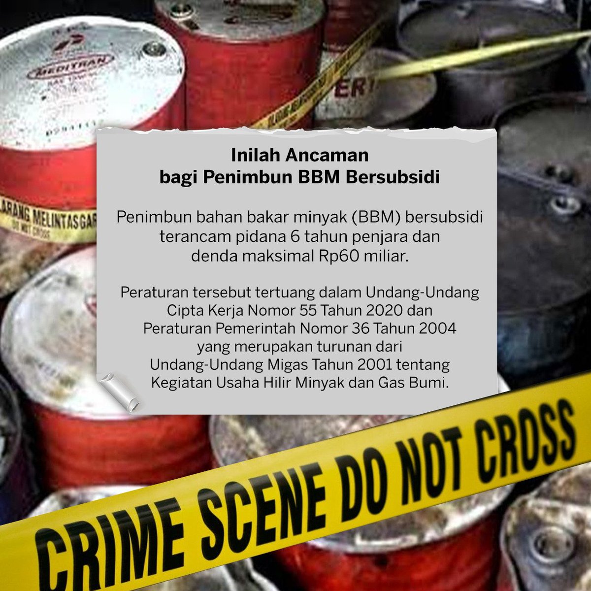 Wajin tahu!
Ini ancaman bagi penimbum BBM bersubsidi.
<a href="/pertamina/">PERTAMINA</a>
@KemenBUMN
#Pertamina
#EnergyToday
#EnergyTodayID