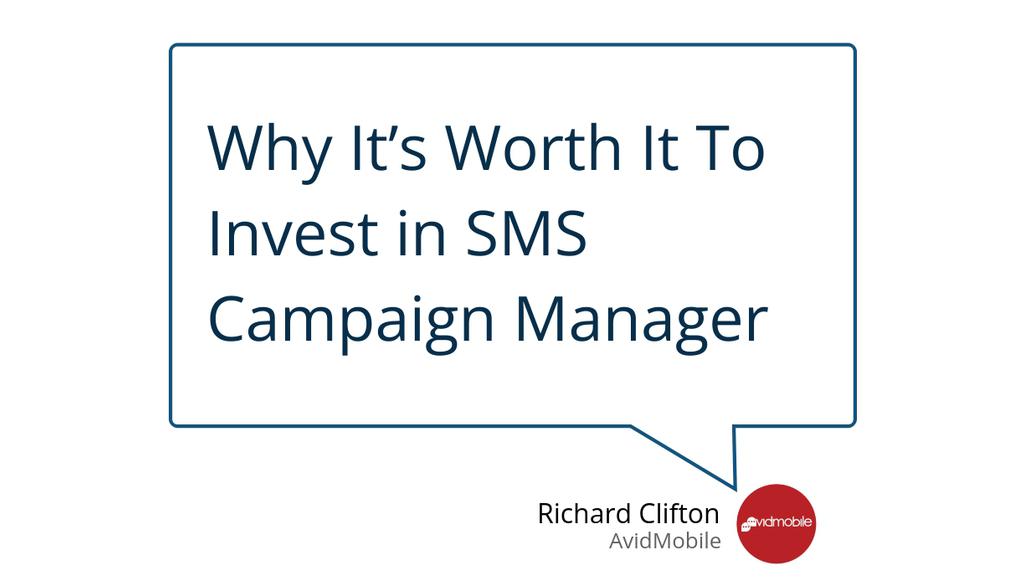 avidmobile's tweet photo. An SMS Campaign Manager can help you achieve your SMS goals

Read more 👉 https://t.co/lFFbv16jz0

#SMS #SMSMarketing #CollectingCustomerSurveys #CustomerConversionRates #SmsCampaignManager #CustomerSurveyManagement #LowerBusinessCosts #SmsCampaigns #BusinessCommunication https://t.co/CTnQGmLYJv