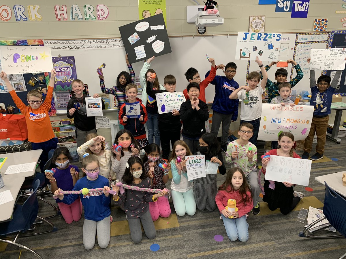 Market Day was a success! There are some amazing entrepreneurs <a href="/SLCSpearson/">Pearson Elementary</a> !