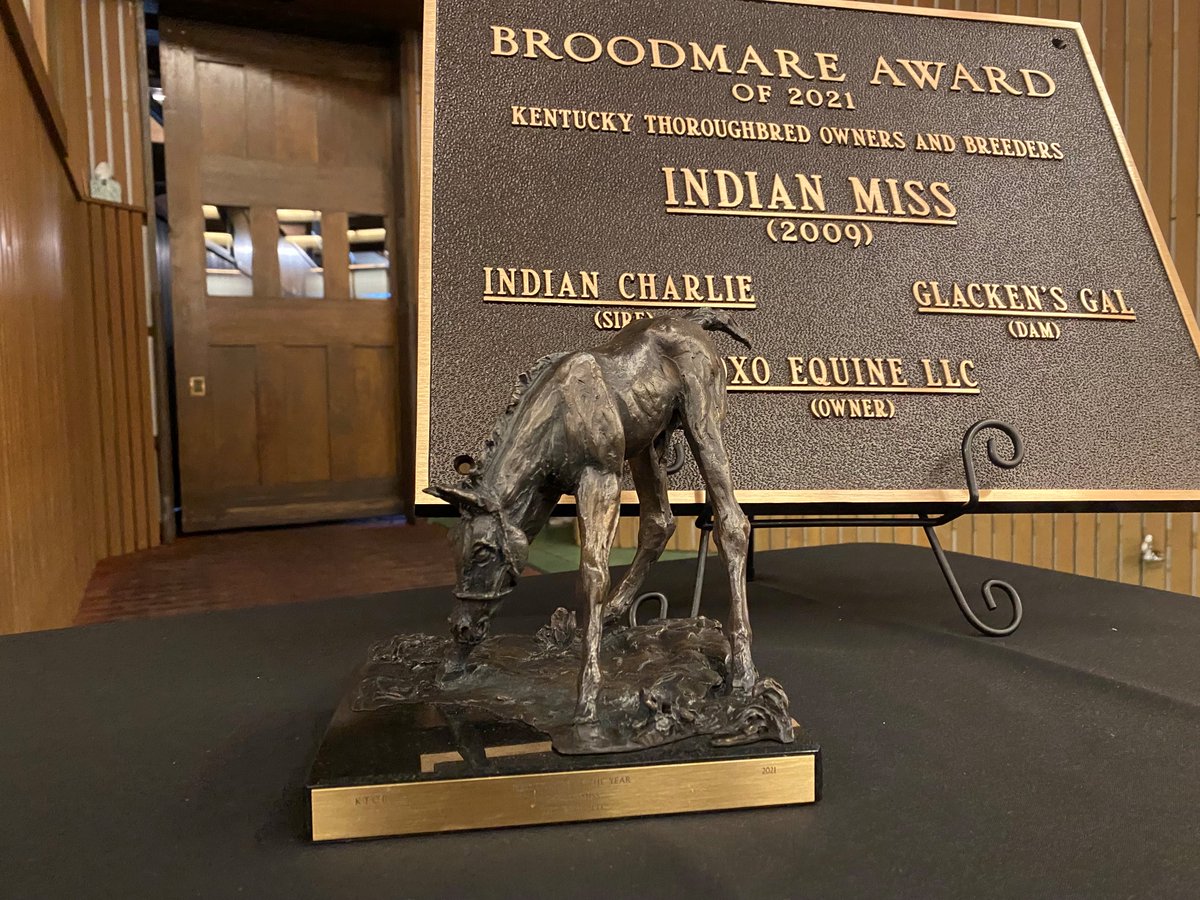 TaylorMadeSales's tweet photo. “Indian Miss is one of the most remarkable mares that I have ever had the pleasure to work with. Not because of an imposing stature, flawless conformation, or royal race record. Indian Miss is remarkable because she is the embodiment of the ideal broodmare.” -Katie Taylor https://t.co/pUbF4i0Mxw