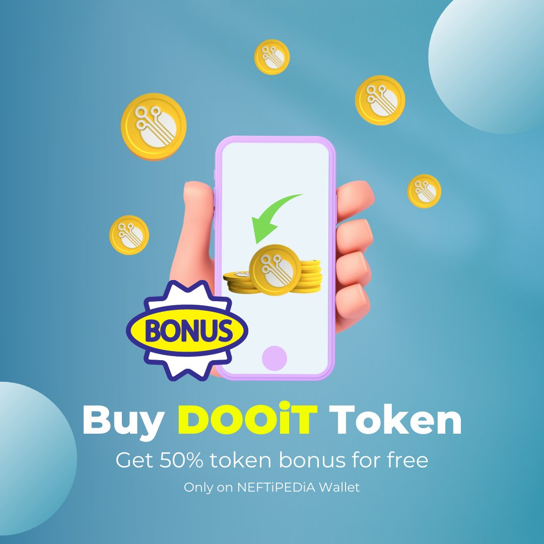 Ramadhan Sale, Buy DOOiT Token and get 50% token bonus for free

#ramadhansale