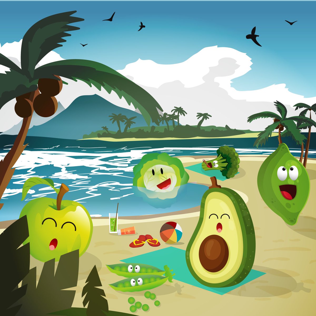 FreshMarketCrew's tweet photo. The day was 4/20 and all of the greens wanted to roll up & roll out a fantastic beach party! ๐ฅ๐ฟ
We will alert all of our frenz about the airdrop having fun today. Please hydrate. ๐ฆ #FarmToWallet https://t.co/Y7NEDJOoYc