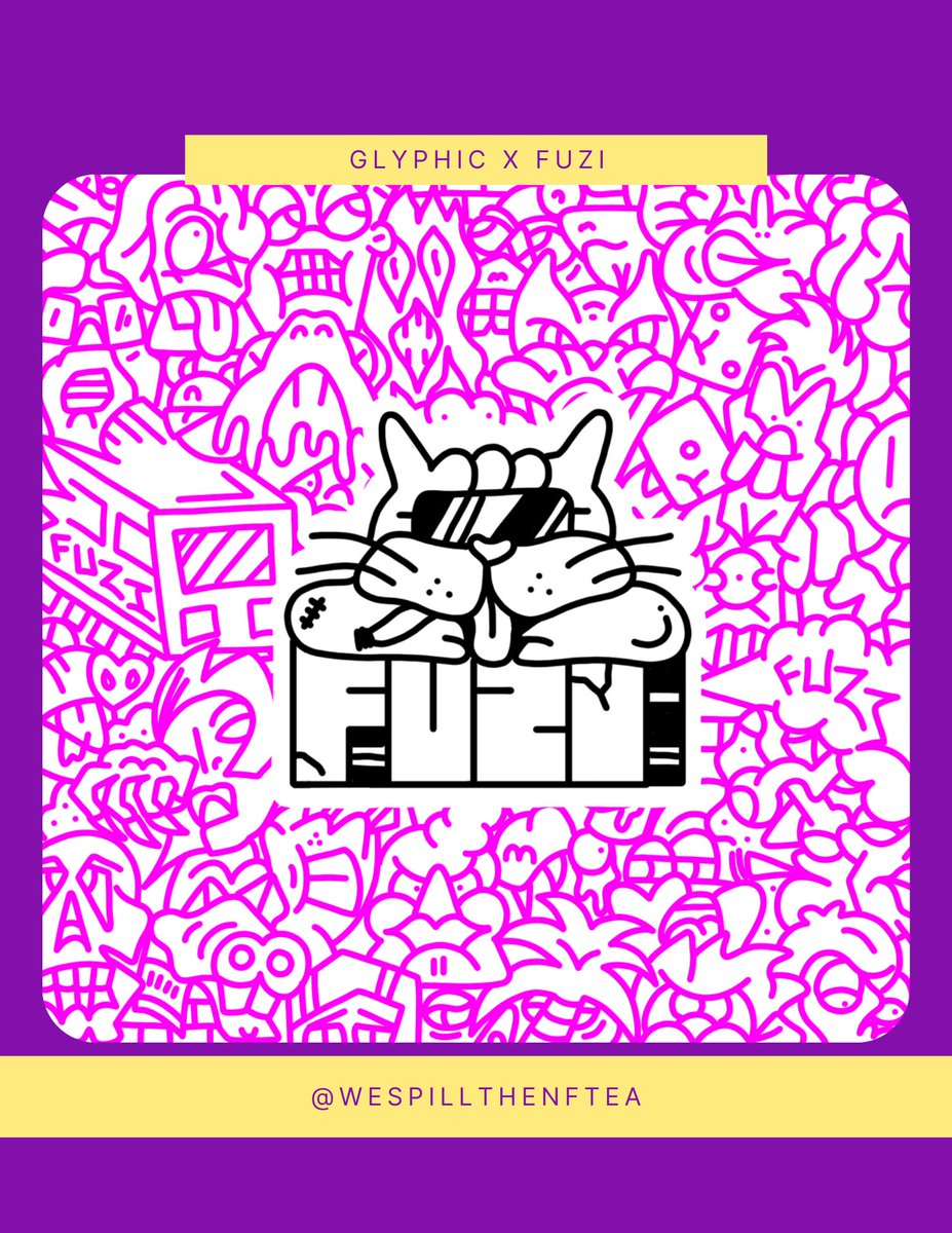 ✨PROJECT SPOTLIGHT: <a href="/GlyphicNFTs/">Glyphic: MINT COMPLETE!</a> 

First collection w/ legendary artist <a href="/FUZITHEFRENCHIE/">FUZI</a> — 7k unique hand drawn NFTs ✍🏽

Partnered with <a href="/museumofgraff/">Museum of Graffiti</a>

Bringing counter culture to the metaverse 💫 with street art by renowned artists!

Public mint open soon!