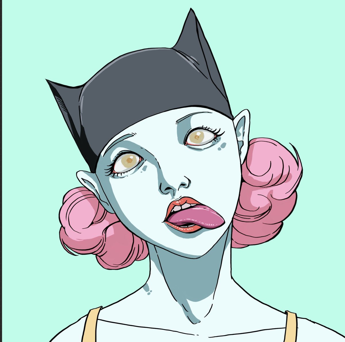 Fan36805166's tweet photo. #nft#nftart#nftcollector #nftcommunity #ethereum #art#artwork#zombie #horrorart #undead https://t.co/ZhCA8KabwY