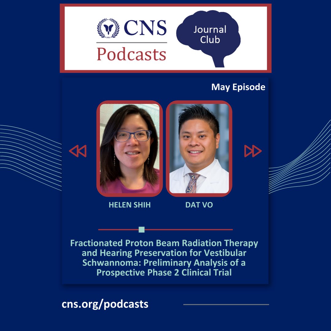 Kimberly Bojanowski Hoang (@kimberlybhoang) on Twitter photo <a href="/CNS_Update/">CNS</a> podcast for may is out!!! 🙌🏻Check out an excellent discussion with Dr Helen Shi <a href="/MGHMedicine/">MassGeneral Medicine</a> and Dr. Dat Vo <a href="/UTSWNews/">UTSW Media Relations</a> discuss fractionated proton #radiation for acoustic neuromas. #braintumors <a href="/CNS_Update/">CNS</a> podcast for may is out!!! 🙌🏻Check out an excellent discussion with Dr Helen Shi <a href="/MGHMedicine/">MassGeneral Medicine</a> and Dr. Dat Vo <a href="/UTSWNews/">UTSW Media Relations</a> discuss fractionated proton #radiation for acoustic neuromas. #braintumors