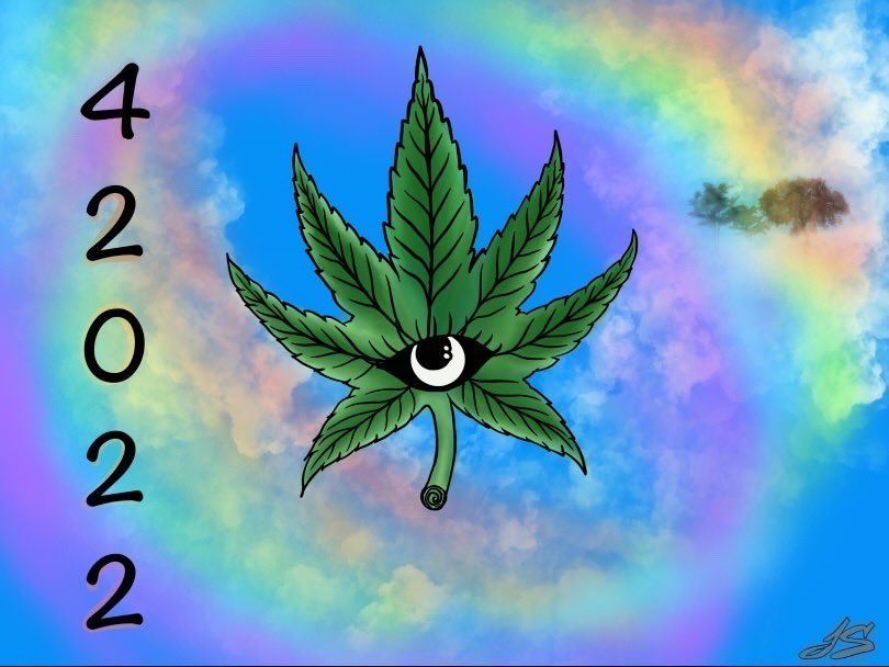 Gem1n122's tweet photo. Happy 420 💚🌞🫧 quickly drew this l/n seems better on an I pad (those are trees in the back ) anyways  naming this one “ Cloud 10” ☁️🪬✨ #art #420 #dopeart #smokedope #2022 #digitalart #love https://t.co/4ZyLki6UCH