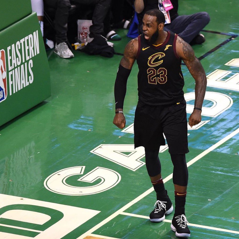 LeBron beat the same Celtics team by himself and KD can’t even beat them with Kyrie😂😂😂