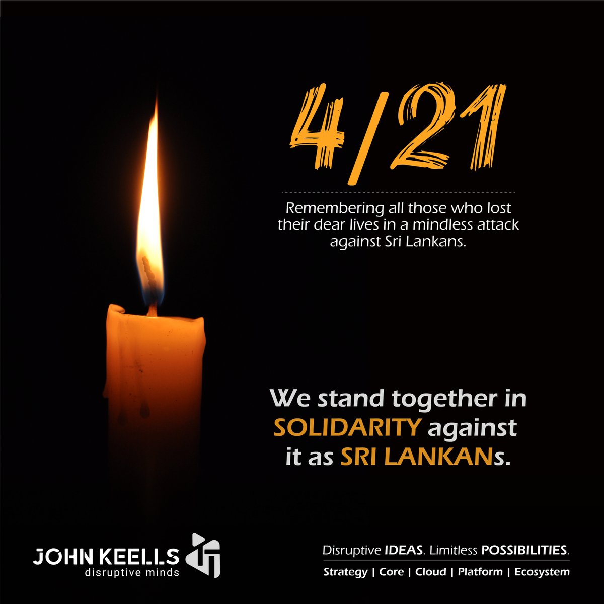 johnkeellsit's tweet photo. In remembrance of all the precious and innocent lives that we lost three years ago in Easter Sunday attack 2019.
#gonebutneverforgotten #remembrance https://t.co/3Pvsps3uPH