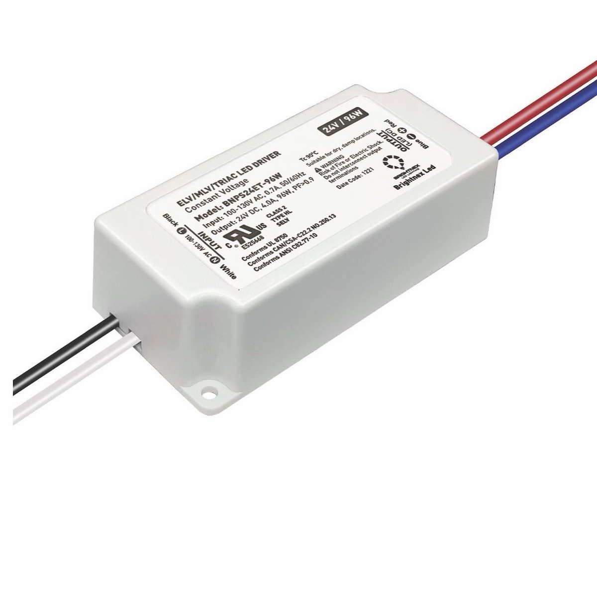BrightnexLED's tweet photo. Small size ELV/ MLV/ TRAC DIMMABLE TRANSFORMER, 24V (60W, 96W) and 12V (60W) https://t.co/hxu2sIAQeX