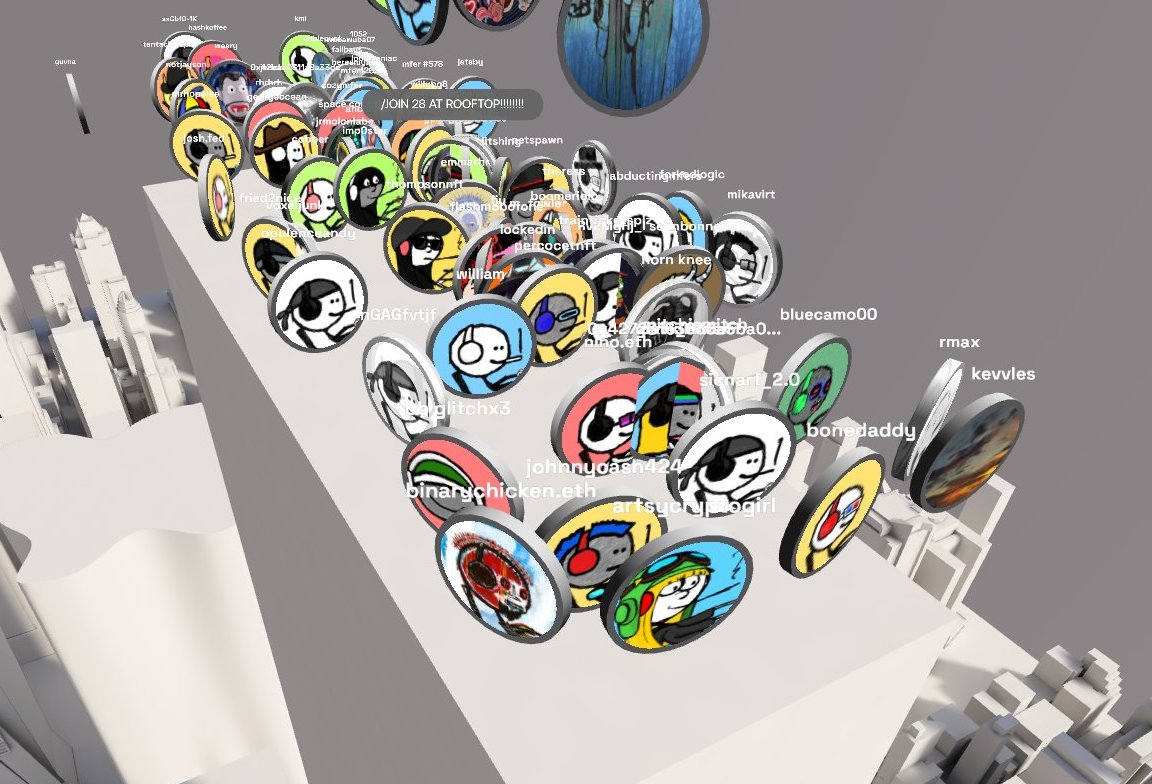 binary_chicken's tweet image. Tis dope. Raining mfers. Making the future. #mfers #omfer #omfers