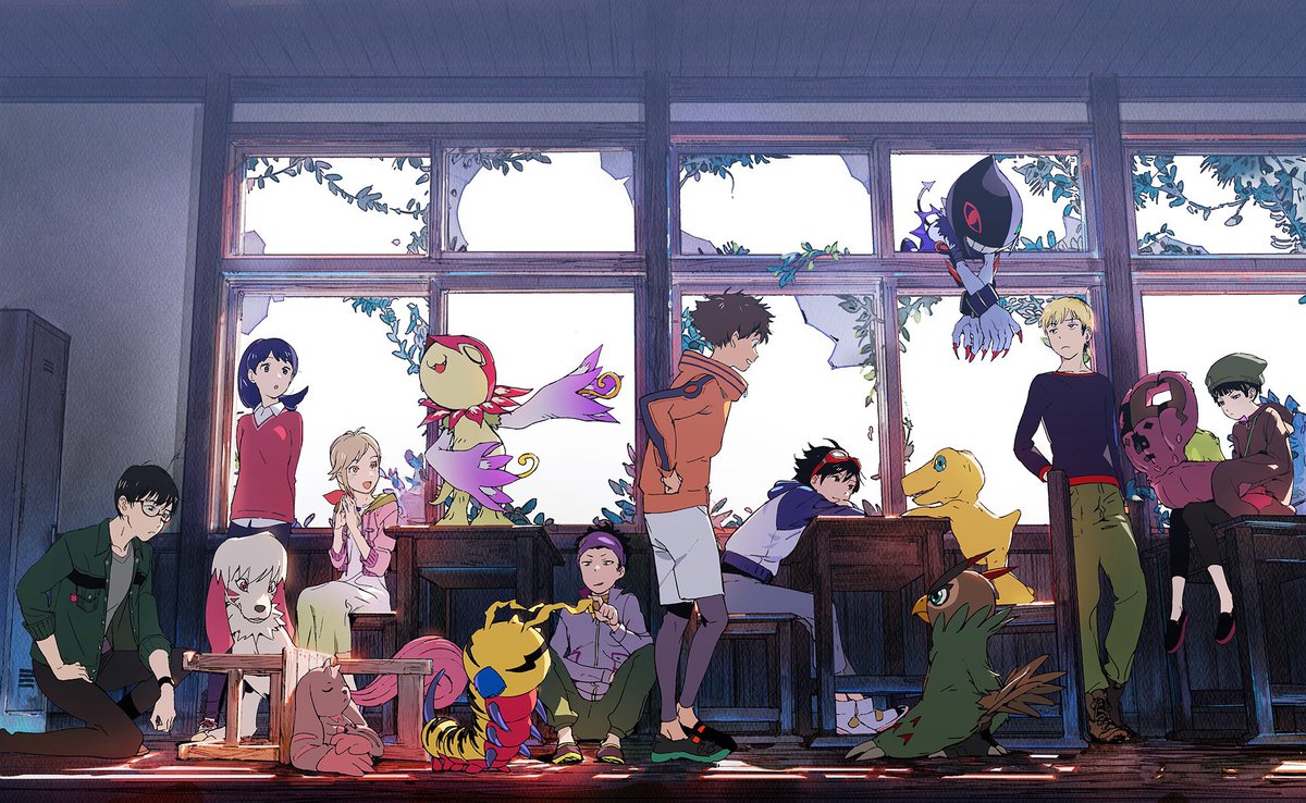 wao_eri's tweet photo. #デジモンサヴァイブ
 こちら、羽央もシナリオ制作に携わらせていただいております…！
(シナリオ制作会社フィクション・スタジオの一員として)

発売が楽しみですね！

ーーーーーーーー
権利表記：
©本郷あきよし・東映アニメーション
©Bandai Namco Entertainment Inc. https://t.co/0UE43SIcZx